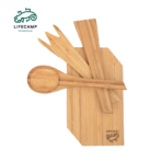 ست چاقو و تخته ۶ تکه ژاپنی لایف کمپ کد 45811 - Image 4