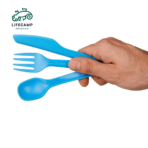 ست قاشق و چنگال و کارد بزرگ لایف کمپ کد 45803 - Image 2