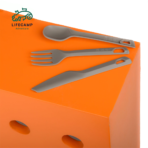 ست قاشق و چنگال و کارد بزرگ لایف کمپ کد 45803 - Image 4