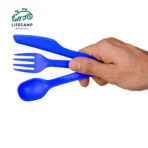 ست قاشق و چنگال و کارد بزرگ لایف کمپ کد 45803 - Image 6