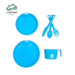 ست ظروف تک نفره 6 تکه لایف کمپ کد 45802 - Image 2