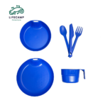 ست ظروف تک نفره 6 تکه لایف کمپ کد 45802 - Image 3