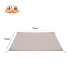 زیرانداز چادر هپی کمپ مدل HIDRO MAT کد 46859 – سایز M