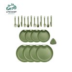 ست ظروف 4 نفره LIFE CAMP مدل 21 تکه کد 45833 - Image 2