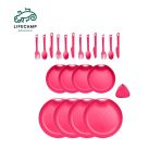 ست ظروف 4 نفره LIFE CAMP مدل 21 تکه کد 45833 - Image 6