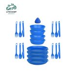 ست ظروف 4 نفره LIFE CAMP مدل 21 تکه کد 45833 - Image 8