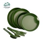 ست ظروف 2 نفره لایف کمپ مدل 10 تکه کد 45806