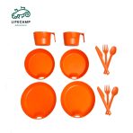 ست ظروف دونفره 12 تکه LIFE CAMP کد 45813